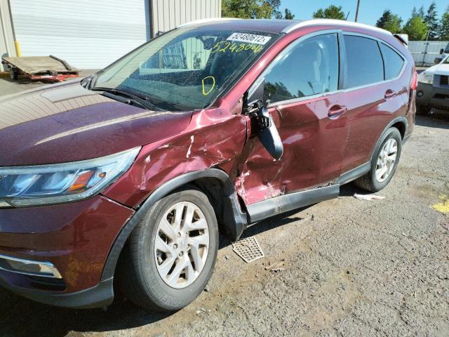 Photo 9 from auction – 2016 HONDA CR-V EXL with VIN 2HKRM4H71GH639036