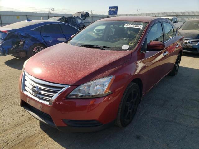 Photo 2 from auction – 2015 NISSAN SENTRA S with VIN 3N1AB7AP2FL638347
