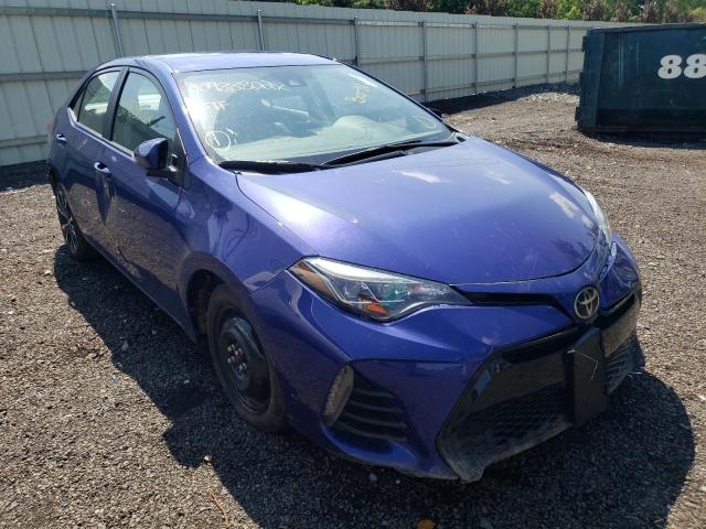 TOYOTA COROLLA L 2019 with VIN 2T1BURHE1KC182138 - Photo from auction
