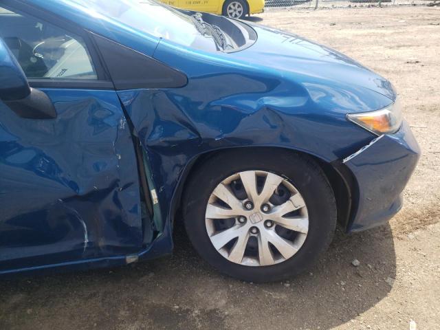 Photo 9 from auction – 2012 HONDA CIVIC LX with VIN 19XFB2F51CE329482