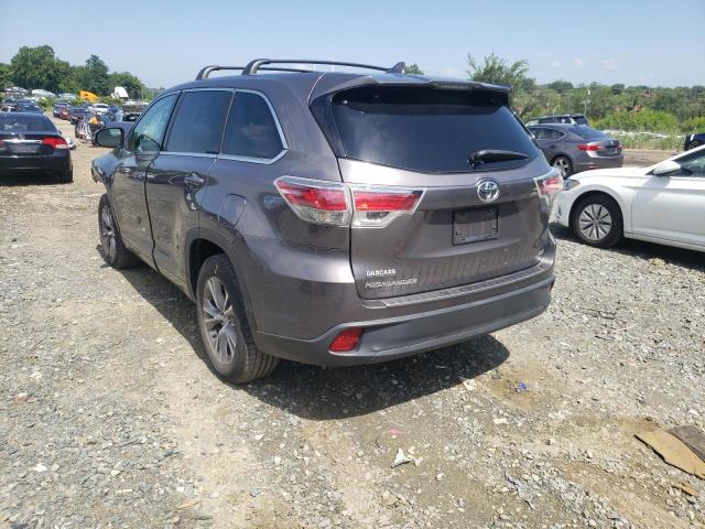Photo 3 from auction – 2015 TOYOTA HIGHLANDER with VIN 5TDZKRFH2FS115112