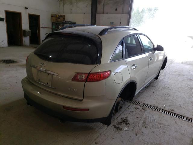 Photo 4 from auction – 2006 INFINITI FX35 with VIN JNRAS08U06X100654
