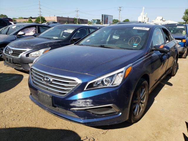 Photo 2 from auction – 2017 HYUNDAI SONATA SE with VIN 5NPE24AF1HH448398