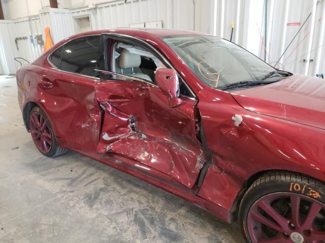 Photo 9 from auction – 2007 LEXUS IS 250 with VIN JTHBK262272051200