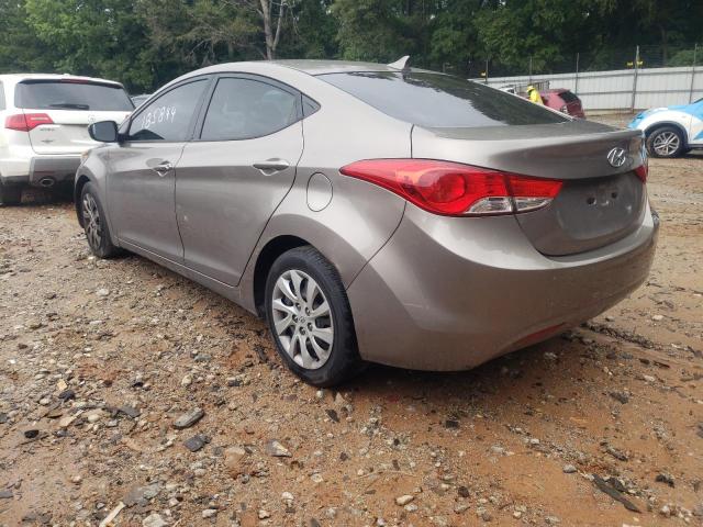Photo 3 from auction – 2012 HYUNDAI ELANTRA GL with VIN 5NPDH4AE5CH123232