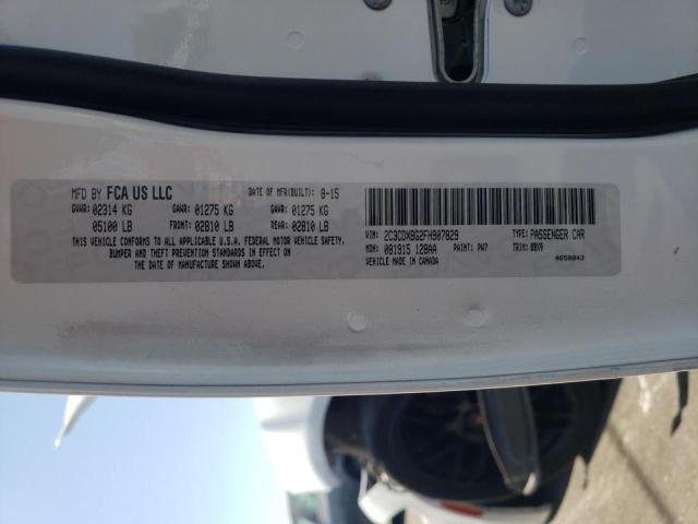 Photo 10 from auction – 2015 DODGE CHARGER SE with VIN 2C3CDXBG2FH907829