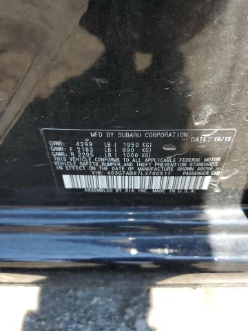 Photo 10 from auction – 2020 SUBARU IMPREZA with VIN 4S3GTAB67L3700517