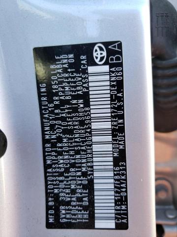 Photo 10 from auction – 2016 TOYOTA COROLLA L with VIN 5YFBURHE0GP459658