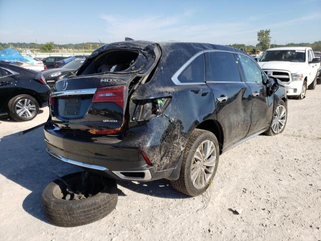 Photo 4 from auction – 2017 ACURA MDX TECHNO with VIN 5FRYD4H58HB024623