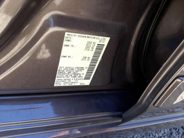 Photo 10 from auction – 2013 NISSAN ALTIMA 2.5 with VIN 1N4AL3AP4DC159509