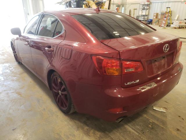 Photo 3 from auction – 2007 LEXUS IS 250 with VIN JTHBK262272051200