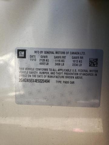 Photo 10 from auction – 2014 BUICK REGAL PREM with VIN 2G4GN5EX4E9220494