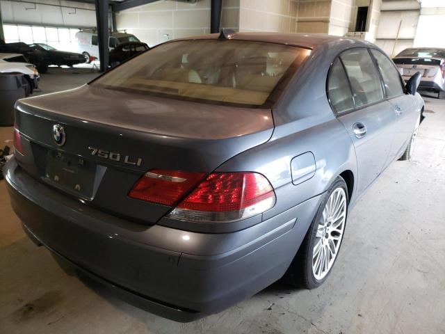Photo 4 from auction – 2007 BMW 750 with VIN WBAHN83537DT67730
