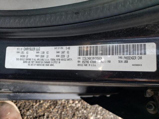 Photo 10 from auction – 2008 CHRYSLER SEBRING LX with VIN 1C3LC46K18N285024