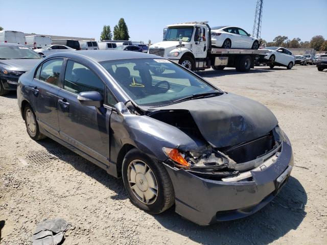 Photo 1 from auction – 2010 HONDA CIVIC HYBR with VIN JHMFA3F24AS001951