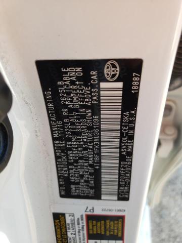 Photo 10 from auction – 2017 TOYOTA CAMRY LE with VIN 4T1BF1FK3HU361096