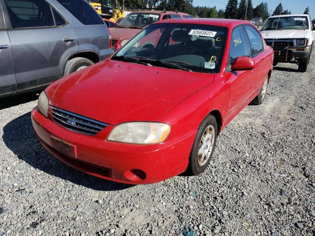Photo 2 from auction – 2003 KIA SPECTRA BA with VIN KNAFB121635262691