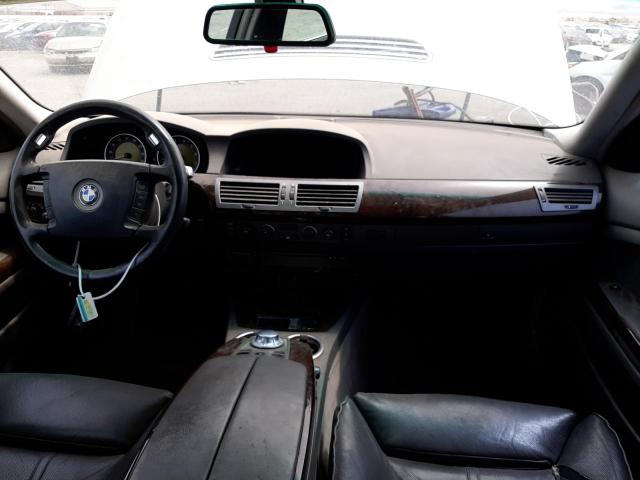 Photo 9 from auction – 2004 BMW 745 LI with VIN WBAGN63574DS55802