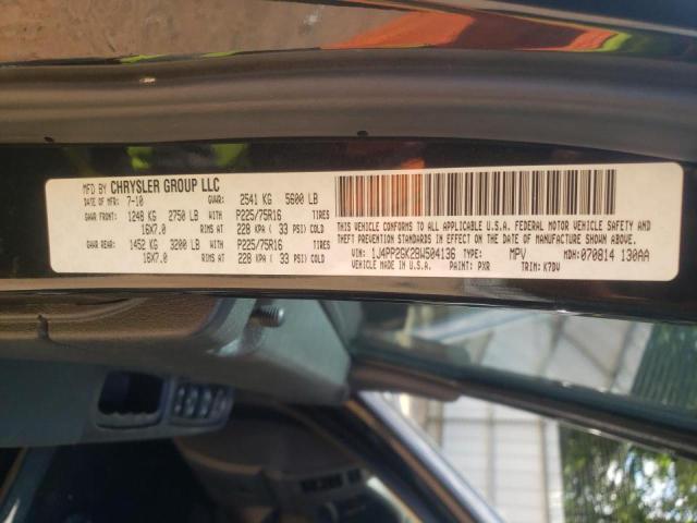 Photo 10 from auction – 2011 JEEP LIBERTY SP with VIN 1J4PP2GK2BW504136