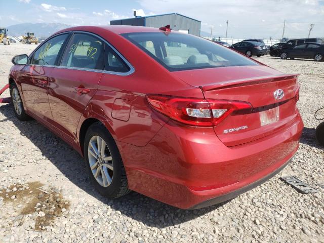 Photo 3 from auction – 2017 HYUNDAI SONATA SE with VIN 5NPE24AF1HH522130