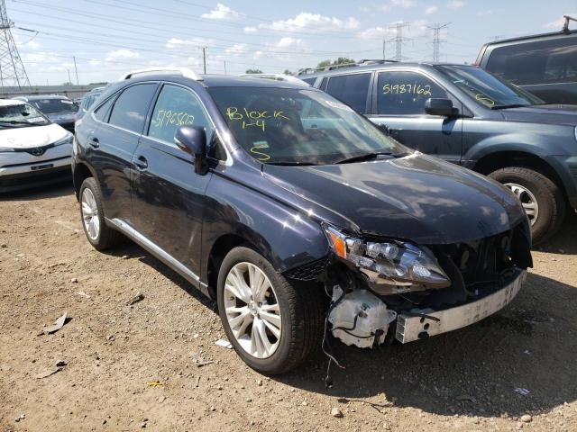 LEXUS RX 450 2011 with VIN JTJBC1BA1B2041852 - Photo from auction