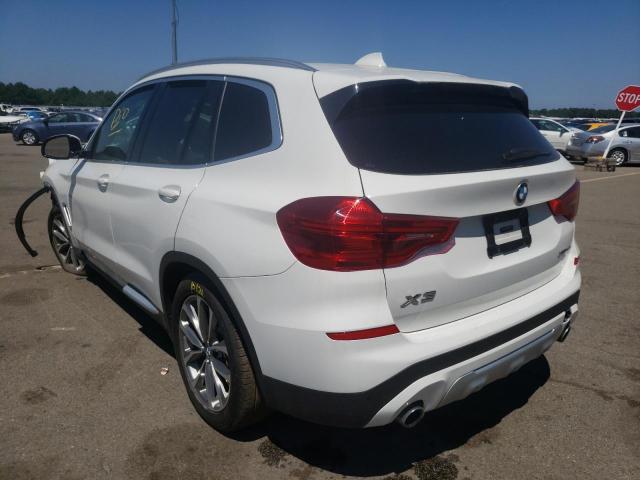 Photo 3 from auction – 2019 BMW X3 XDRIVE3 with VIN 5UXTR9C52KLE13829