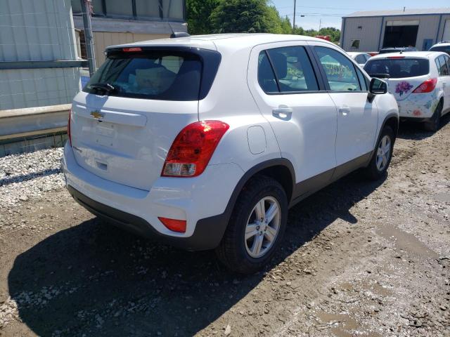Photo 4 from auction – 2019 CHEVROLET TRAX LS with VIN 3GNCJNSB4KL210359
