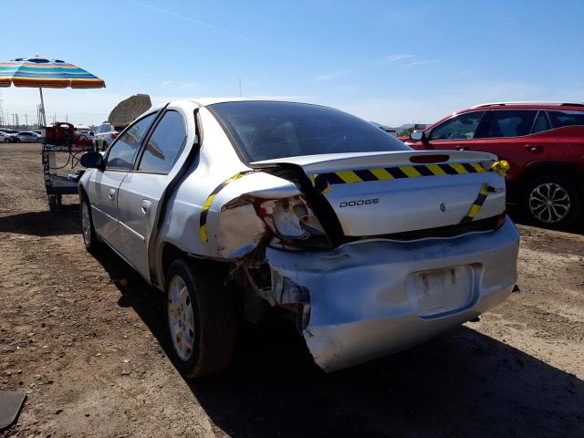 Photo 3 from auction – 2000 DODGE NEON BASE with VIN 1B3ES46C7YD876854