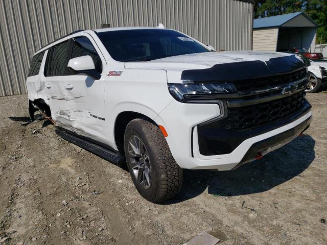 CHEVROLET SUBURBAN K 2021 with VIN 1GNSKDKD2MR364570 - Photo from auction