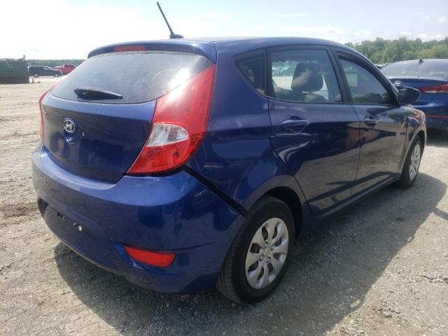 Photo 4 from auction – 2016 HYUNDAI ACCENT SE with VIN KMHCT5AE8GU273715