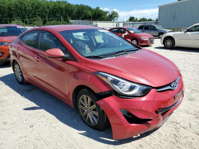 HYUNDAI ELANTRA SE 2014 with VIN KMHDH4AE2EU147296 - Photo from auction