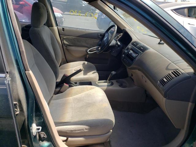 Photo 5 from auction – 2001 HONDA CIVIC LX with VIN 2HGES16561H510943