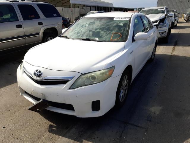 Photo 2 from auction – 2010 TOYOTA CAMRY HYBR with VIN 4T1BB3EK2AU117597