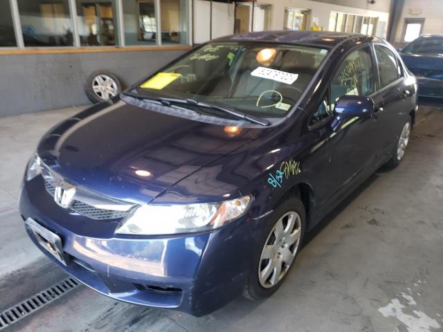 Photo 2 from auction – 2010 HONDA CIVIC LX with VIN 2HGFA1F56AH565609