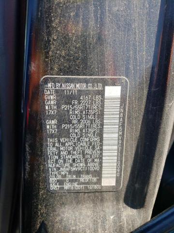 Photo 10 from auction – 2012 NISSAN JUKE S with VIN JN8AF5MV9CT110090