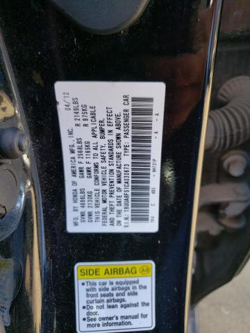Photo 10 from auction – 2012 ACURA TL with VIN 19UUA8F51CA030673