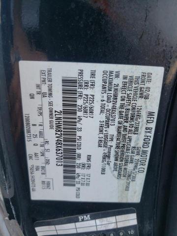 Photo 10 from auction – 2008 LINCOLN TOWN CAR with VIN 2LNHM82V48X637013