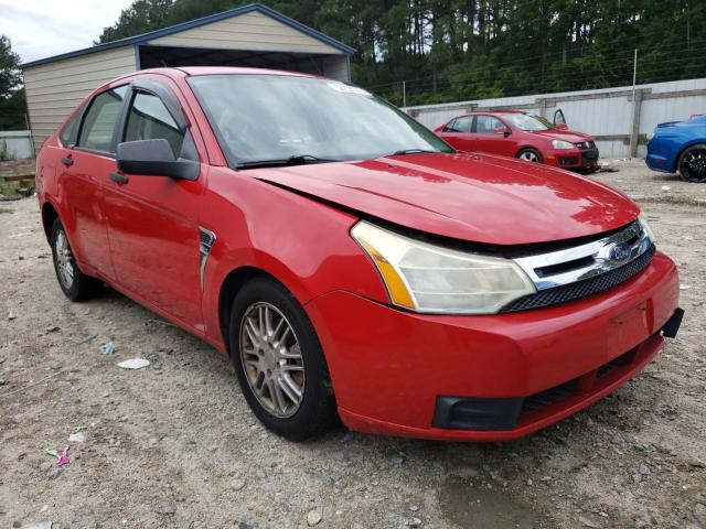 FORD FOCUS SE 2008 with VIN 1FAHP35N08W121677 - Photo from auction