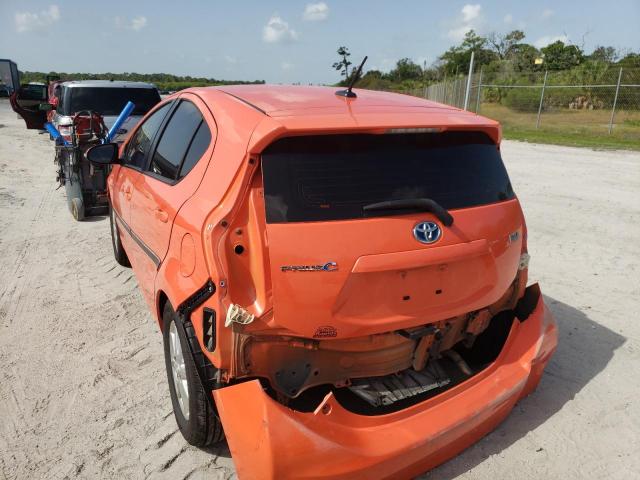 Photo 9 from auction – 2013 TOYOTA PRIUS C with VIN JTDKDTB38D1035889