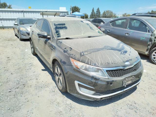KIA OPTIMA HYB 2012 with VIN KNAGM4AD8C5035918 - Photo from auction