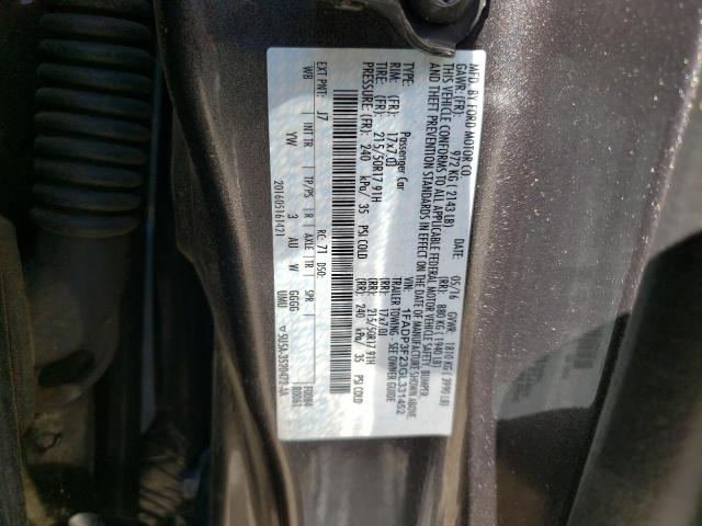 Photo 10 from auction – 2016 FORD FOCUS SE with VIN 1FADP3F23GL331452