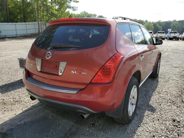 Photo 4 from auction – 2006 NISSAN MURANO SL with VIN JN8AZ08W16W506790