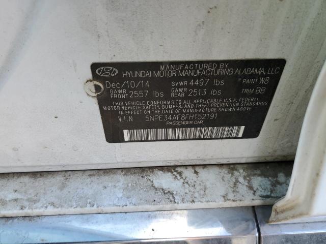 Photo 10 from auction – 2015 HYUNDAI SONATA SPO with VIN 5NPE34AF8FH152191
