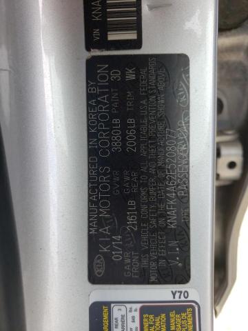 Photo 10 from auction – 2014 KIA FORTE LX with VIN KNAFK4A62E5208077