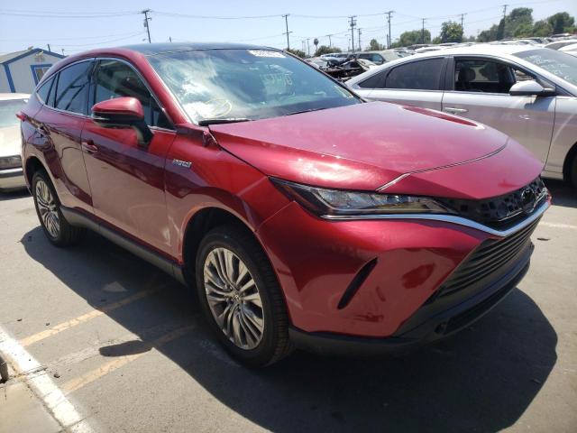 TOYOTA VENZA LE 2021 with VIN JTEAAAAH1MJ018983 - Photo from auction