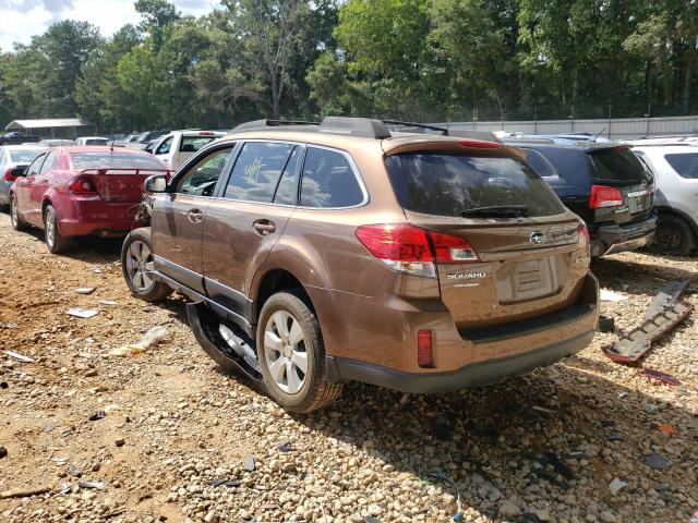 Photo 3 from auction – 2011 SUBARU OUTBACK 2. with VIN 4S4BRCGCXB3373608