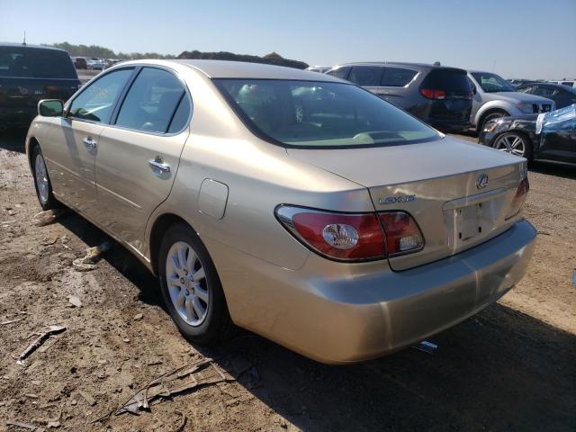 Photo 3 from auction – 2003 LEXUS ES 300 with VIN JTHBF30G230101856