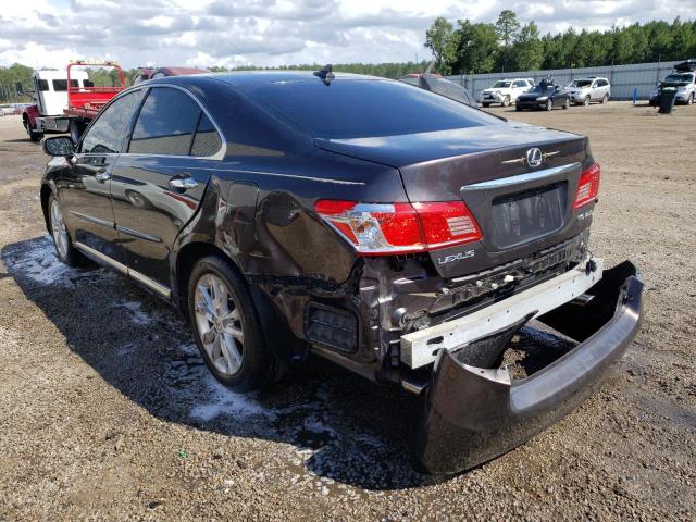 Photo 3 from auction – 2010 LEXUS ES 350 with VIN JTHBK1EG6A2389830