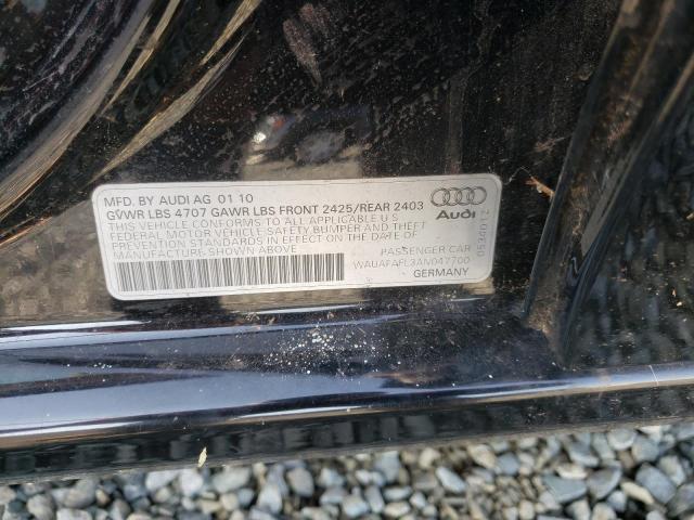 Photo 10 from auction – 2010 AUDI A4 PREMIUM with VIN WAUAFAFL3AN047700