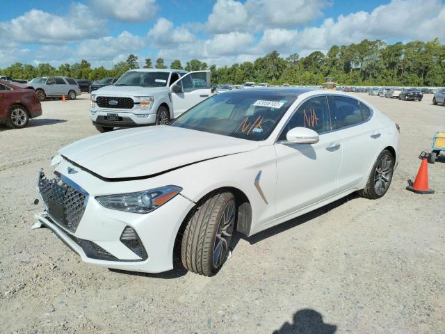 Photo 2 from auction – 2020 GENESIS G70 PRESTI with VIN KMTG44LA3LU055670